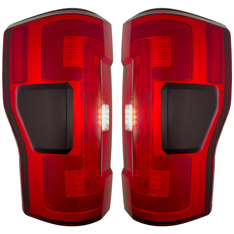 Ford Super Duty 17-19 Ultra Bright OLED Tail Lights (Replaces Factory/OEM Halogen) - Multiple Lens