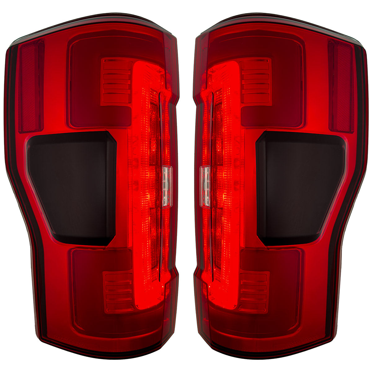 Ford Super Duty 17-19 Ultra Bright OLED Tail Lights (Replaces Factory/OEM Halogen) - Multiple Lens