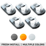 Ford Super Duty 17-25 5-Piece Cab Roof Light Set 2-Way Front & Rear Facing Ultra High-Power LEDs Multiple Lens & Colors - (ATTN: For models that DID NOT come with factory cab roof lights)