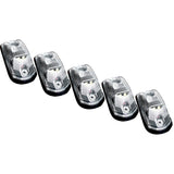 Ford Super Duty 17-25 5-Piece Cab Roof Light Set 2-Way Front & Rear Facing Ultra High-Power LEDs Multiple Lens & Colors - (ATTN: For models that DID NOT come with factory cab roof lights)