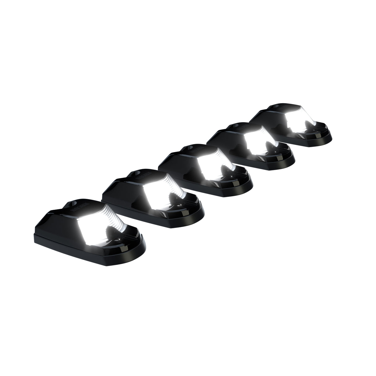 Ford Super Duty 17-22 5-PC Cab Roof Light Set 2-Way Front & Rear Facing Ultra High-Power LEDs (Replaces Factory/OEM Cab Lights Only) - Multiple Options