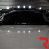 Ford Super Duty 17-25 5-Piece Cab Roof Light Set 2-Way Front & Rear Facing Ultra High-Power LEDs Multiple Lens & Colors - (ATTN: For models that DID NOT come with factory cab roof lights)