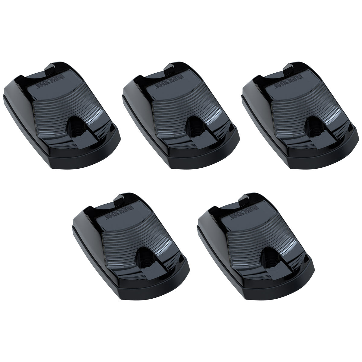 Ford Super Duty 17-25 5-Piece Cab Roof Light Set 2-Way Front & Rear Facing Ultra High-Power LEDs Multiple Lens & Colors - (ATTN: For models that DID NOT come with factory cab roof lights)