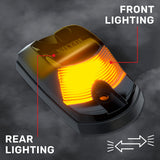 Ford Super Duty 17-25 5-Piece Cab Roof Light Set 2-Way Front & Rear Facing Ultra High-Power LEDs Multiple Lens & Colors - (ATTN: For models that DID NOT come with factory cab roof lights)