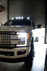 Ford Super Duty 17-22 Single 1-Piece Cab Roof Light 2-Way Front & Rear Facing Ultra High-Power LEDs (Replaces Factory/OEM Cab Roof Lights Only) - Multiple Options