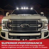 Ford Super Duty 17-22 5-PC Cab Roof Light Set 2-Way Front & Rear Facing Ultra High-Power LEDs (Replaces Factory/OEM Cab Lights Only) - Multiple Options