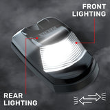 Ford Super Duty 17-22 Single 1-Piece Cab Roof Light 2-Way Front & Rear Facing Ultra High-Power LEDs (Replaces Factory/OEM Cab Roof Lights Only) - Multiple Options