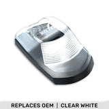 Ford Super Duty 17-22 Single 1-Piece Cab Roof Light 2-Way Front & Rear Facing Ultra High-Power LEDs (Replaces Factory/OEM Cab Roof Lights Only) - Multiple Options