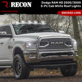 Dodge RAM HD 2500/3500 19-25 5 Piece Cab Roof Light Set 2-Way Front & Rear Facing Ultra High-Power LEDs Multiple Lens & Colors