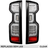 Chevy Silverado 1500 19-25 Ultra Bright OLED Tail Lights (Replaces Factory/OEM LED Tail Lights Only) - Multiple Lens