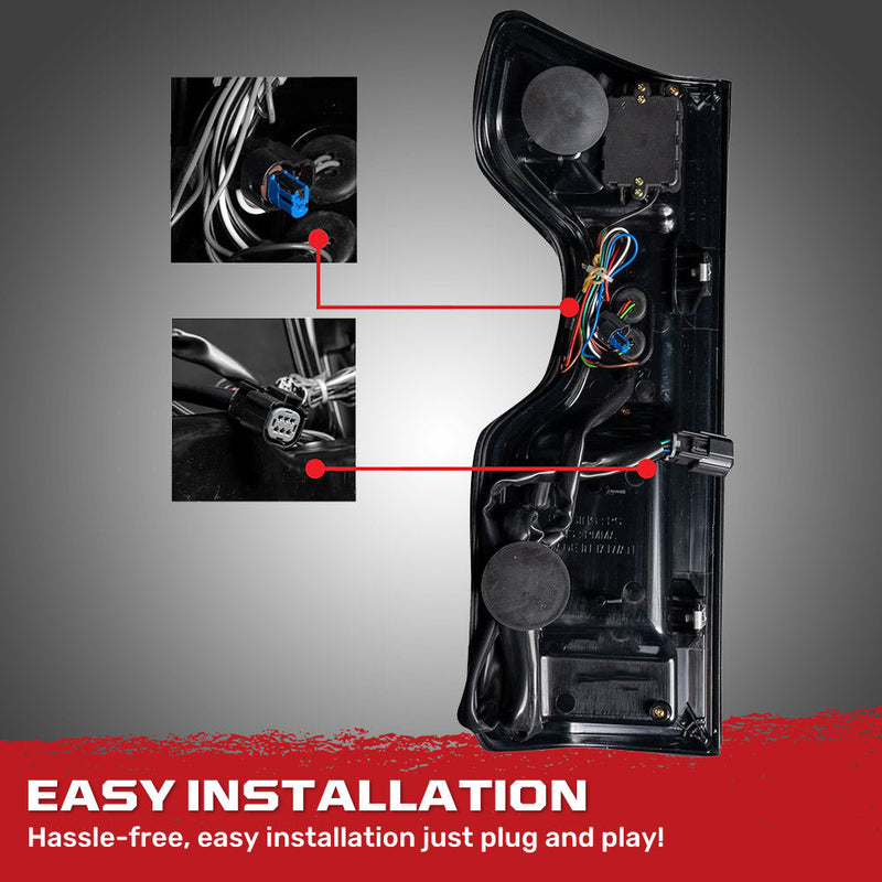 Chevy Silverado 1500 19-25 Ultra Bright OLED Tail Lights (Replaces Factory/OEM LED Tail Lights Only) - Multiple Lens