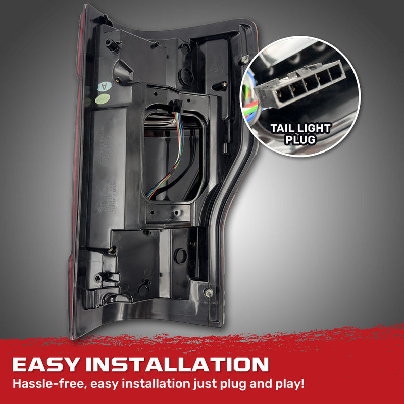 Ford Super Duty 17-19 Ultra Bright OLED Tail Lights (Replaces Factory/OEM Halogen) - Multiple Lens