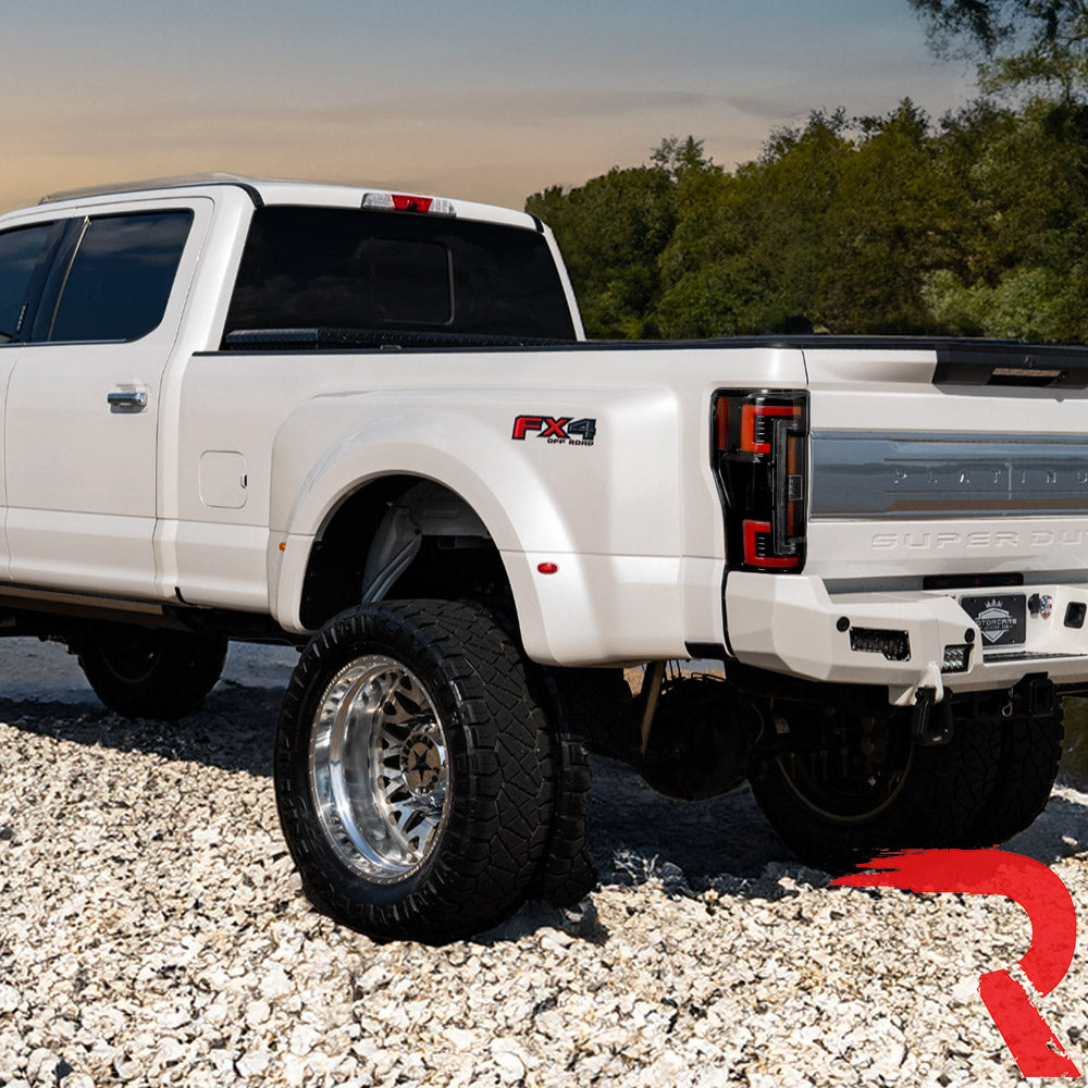 Ford Super Duty 17-19 Ultra Bright OLED Tail Lights (Replaces Factory/OEM Halogen) - Multiple Lens