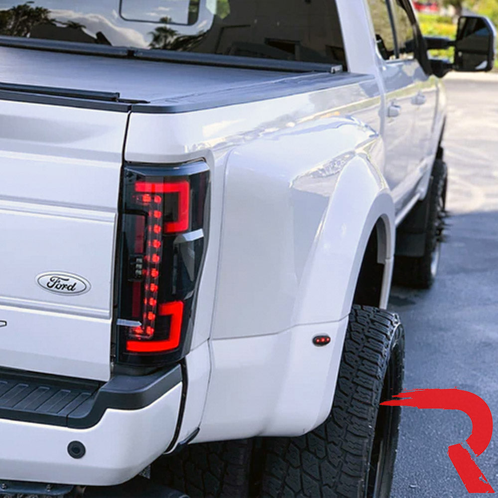 Ford Super Duty 17-19 Ultra Bright OLED Tail Lights (Replaces Factory/OEM Halogen) - Multiple Lens