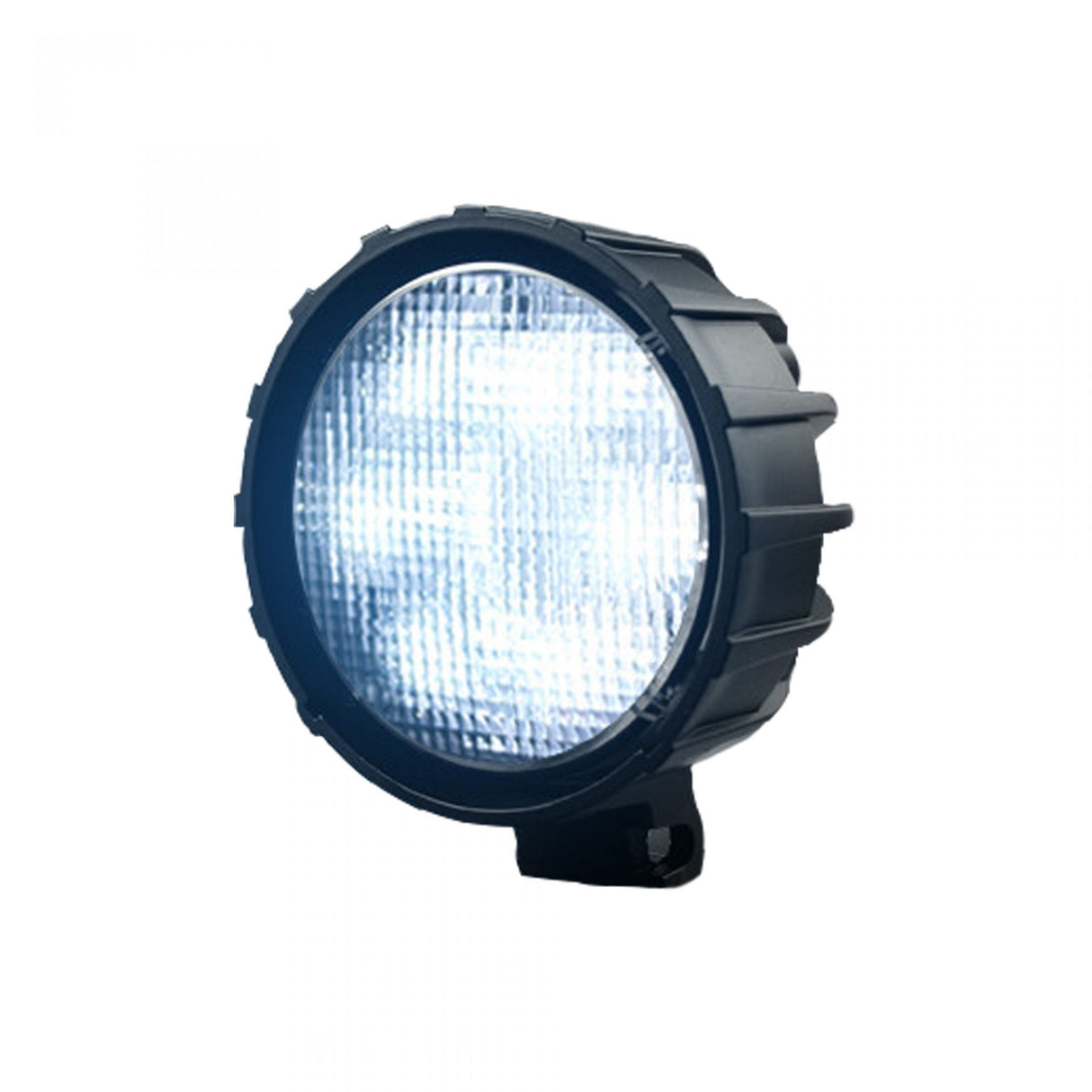 3500 Lumen Driving Light Kit 6000K 6 LEDs Black Chrome Circle Housing Clear