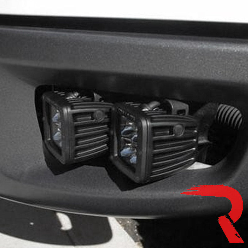 Ford SVT Raptor 10-14 Ultra Bright Dual Beam Spot & Flood LED Driving & Fog Lights 4-Pc Kit - White