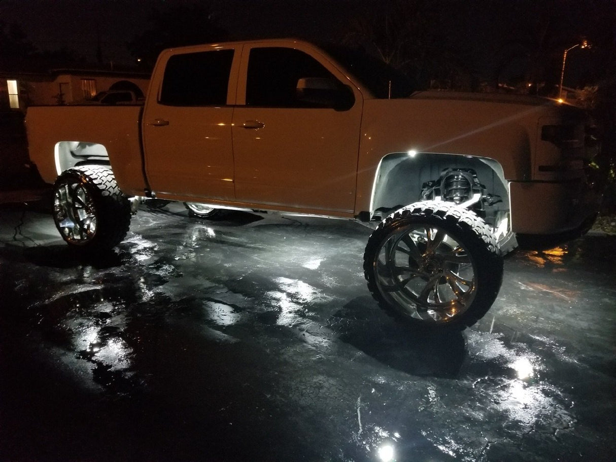 Universal 4-PC Ultra Bright CREE LED Underbody Rock Lights - Multiple Colors