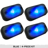 Universal 4-PC Ultra Bright CREE LED Underbody Rock Lights - Multiple Colors