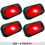 Universal 4-PC Ultra Bright CREE LED Underbody Rock Lights - Multiple Colors