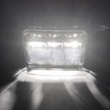 Ford F150 15-20 (Excluding Raptor) Ultra Bright White LED Fog Lights (Replaces Factory Fog Lights) - Smoked Black