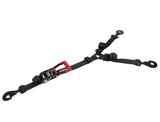 SpeedStrap 2″ HD 3-Point Spare Tire Tie-Down Y-Strap with Flat Snap Hooks Chupacabra Offroad