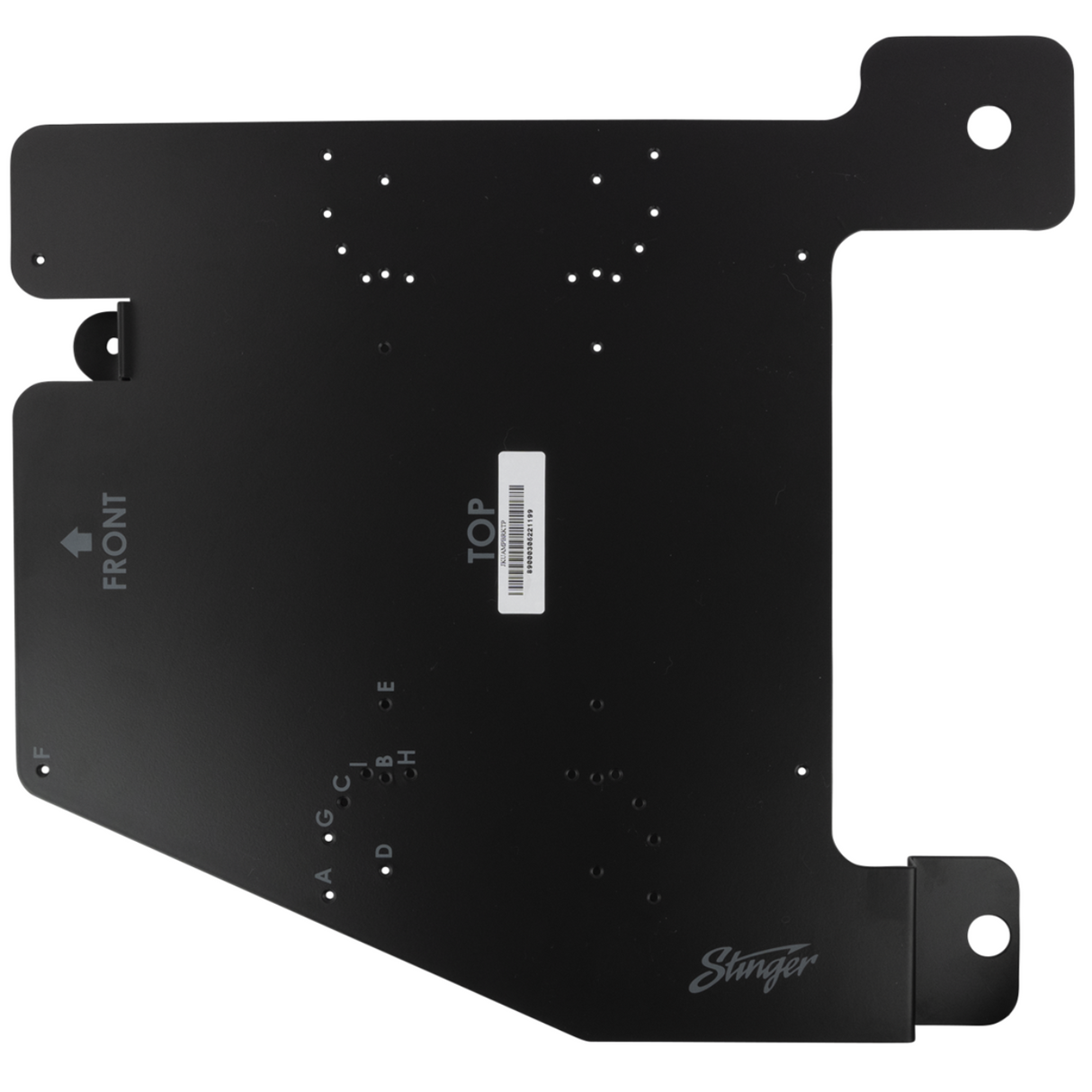 Under Passenger Seat Amplifier Mounting Bracket | '11- '18 Jeep Wrangler JK Unlimited