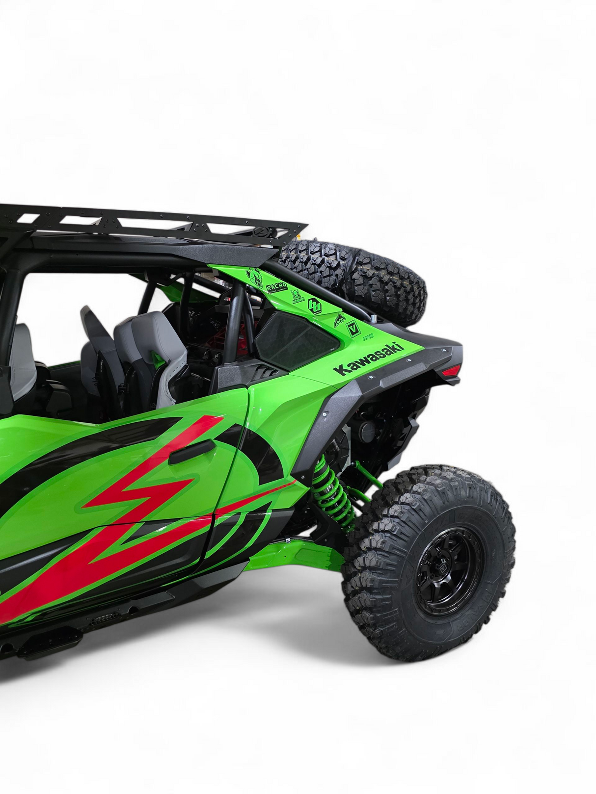 2026+ Kawasaki Teryx H2 Volt Baja Tire Rack www.elektricoffroad.com