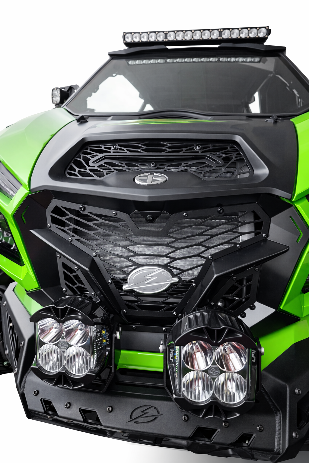 2026+ Kawasaki Teryx H2 Volt Grill w/Camera Mount www.elektricoffroad.com