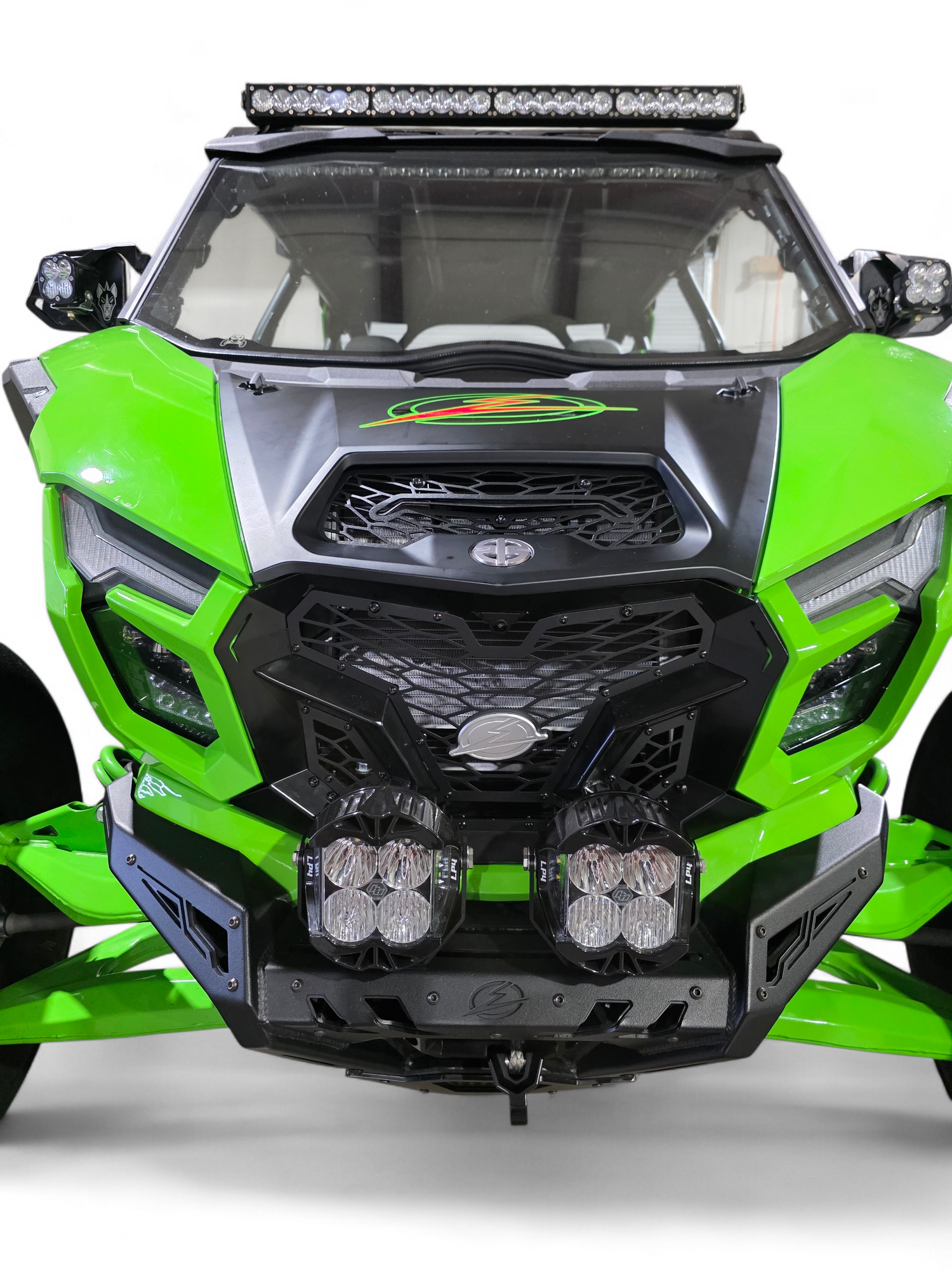 2026+ Kawasaki Teryx H2 Volt Grill w/Camera Mount www.elektricoffroad.com