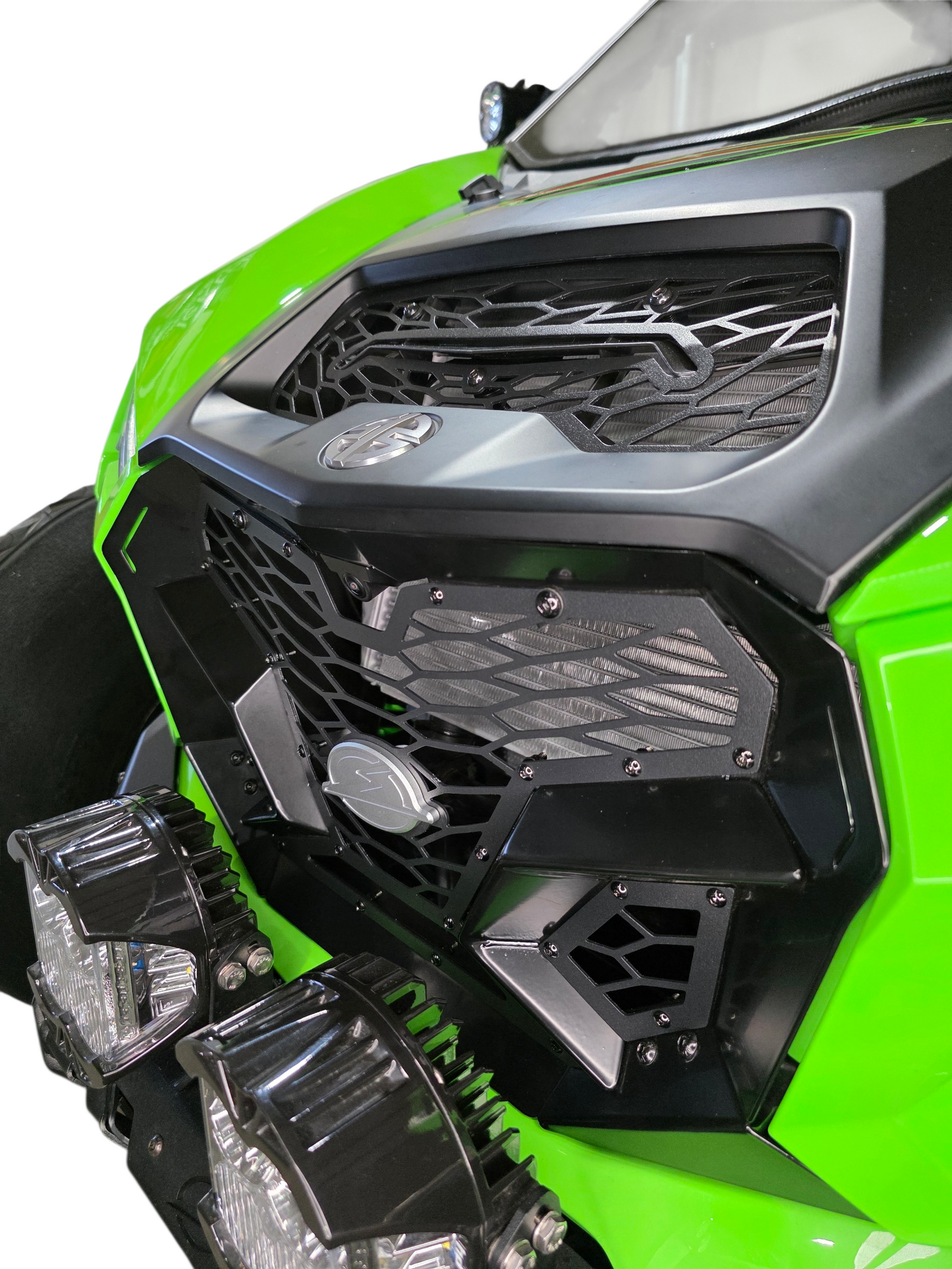2026+ Kawasaki Teryx H2 Volt Grill w/Camera Mount www.elektricoffroad.com