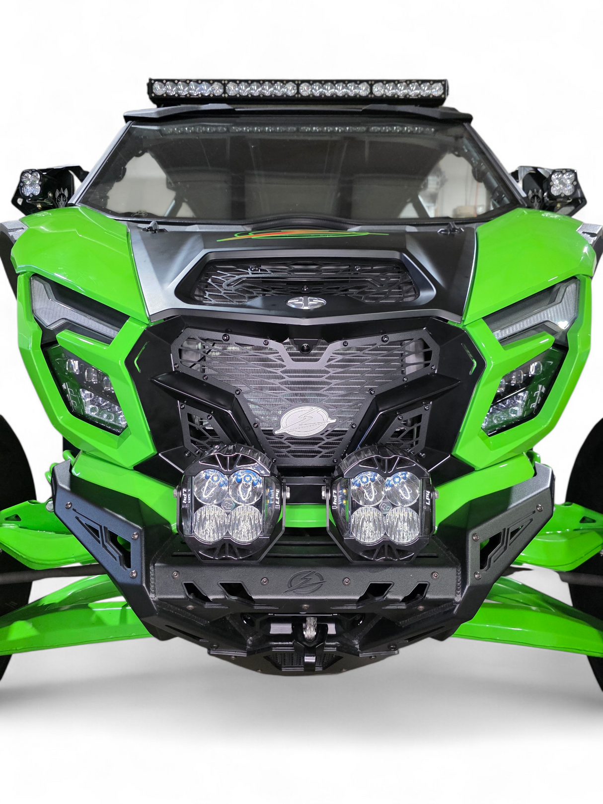 2026+ Kawasaki Teryx H2 Volt Grill w/Camera Mount www.elektricoffroad.com