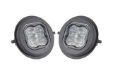 Diode Dynamics SS3 Sport Type Sierra 2003 Kit ABL White SAE Fog