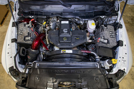 Wehrli 10-18 6.7L Cummins Upper Coolant Pipe - Blueberry Frost