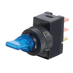 RadioShack 275-0023 Mini Toggle Switch SPDT – Blue On/On (1 Per Pack) TekShack