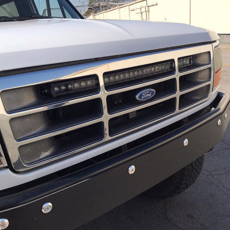 30" Single Row Light Bar Brackets (1992-1997) F-Series & Bronco Solo Motorsports