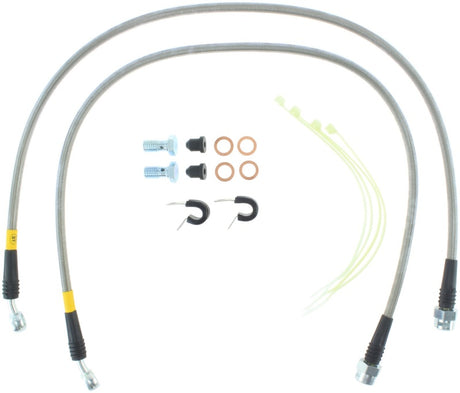 Conduites de frein avant en acier inoxydable StopTech pour Avalanche 02-05 / Silverado 1500 2WD/4WD 99-05