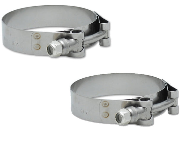 T-Bolt Clamps, Intercooler Boot, Pair, 2001-2010 GM 6.6L Duramax LB7 LLY LBZ LMM Vibrant