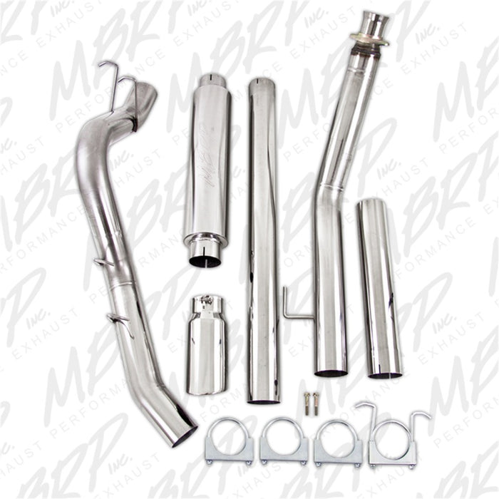 MBRP 1994-2002 Dodge 2500/3500 Cummins Turbo Back Single Side (cintre 94-97 HG6100 requis)