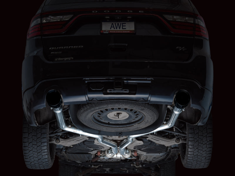 AWE Tuning 11-24 Dodge Durango 5.7L Track Edition Exhaust w/ Diamond Black Tips