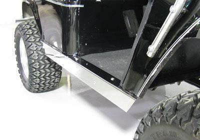 Jake's Stainless Steel Rocker Panels  1994-Up Medalist & TXT