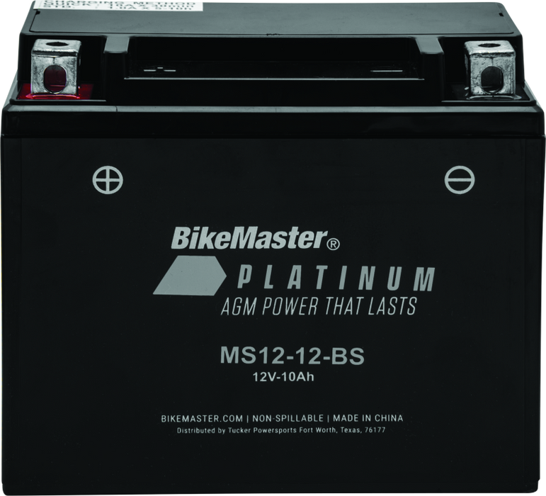 Batterie AGM BikeMaster - MS12-12-BS