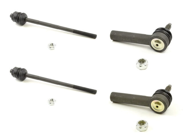 Forged Diesel 4 Piece Tie Rod Kit, 2001-2010 GM 6.6L Duramax LB7 LLY LBZ LMM Forged Diesel
