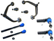 Forged Diesel 8 Piece Upper Control Arm Ball Joint Tie Rod Kit, 2011-2019 GM Duramax Forged Diesel