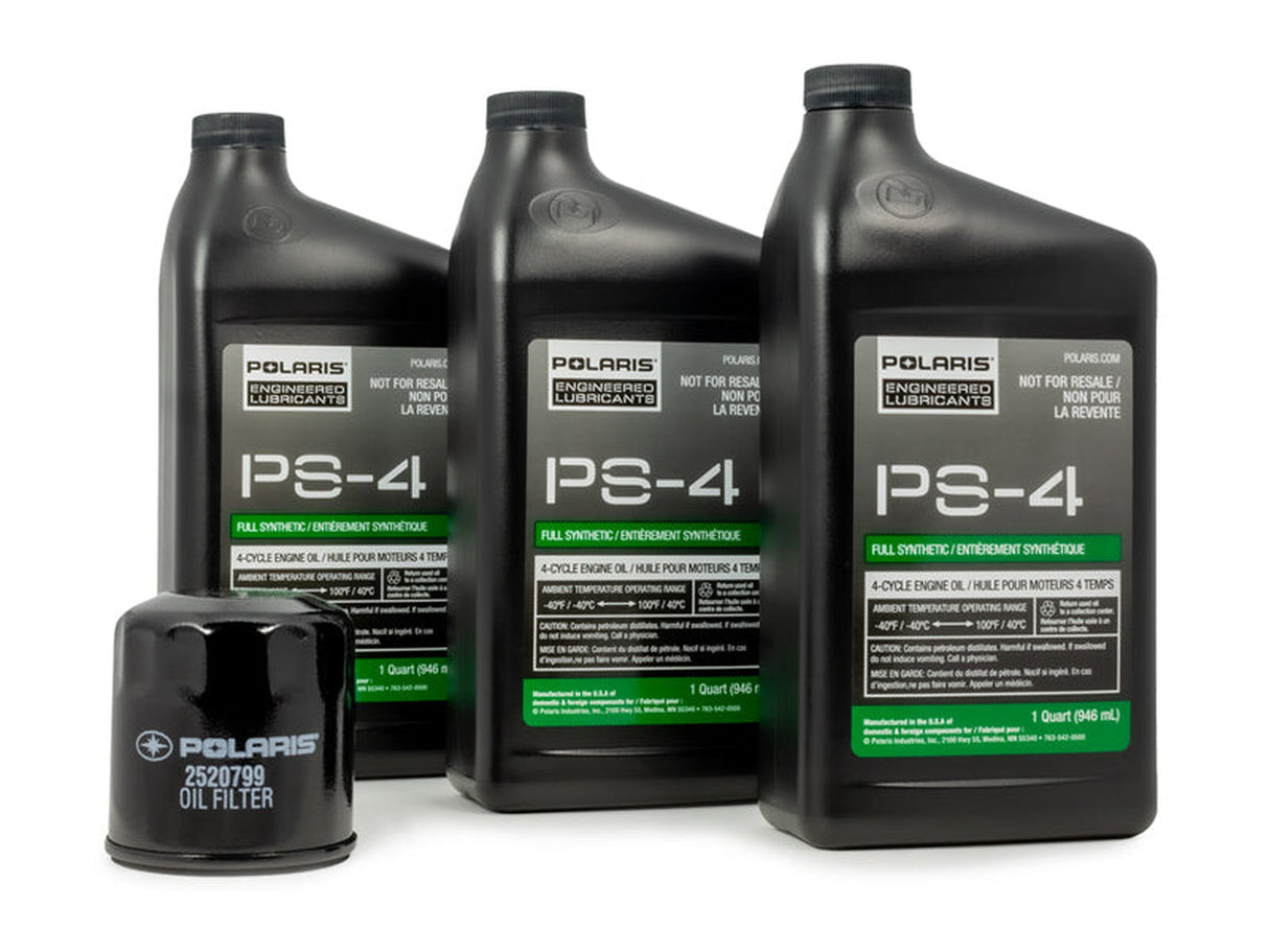 28891696 Polaris Full Synthetic Standard Oil Change Kit,  2016-2021 Polaris RZR Turbo, PRO XP Polaris