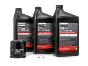 2890058 Polaris Full Synthetic Extreme Duty 0W-50 Oil Change Kit, 2016-2021 Polaris RZR Turbo, PRO XP Polaris