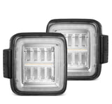 AlphaRex Nova-Series Prismatic LED Tail Lights Clear | '18-Current JL Wrangler / '20-Current JT Gladiator