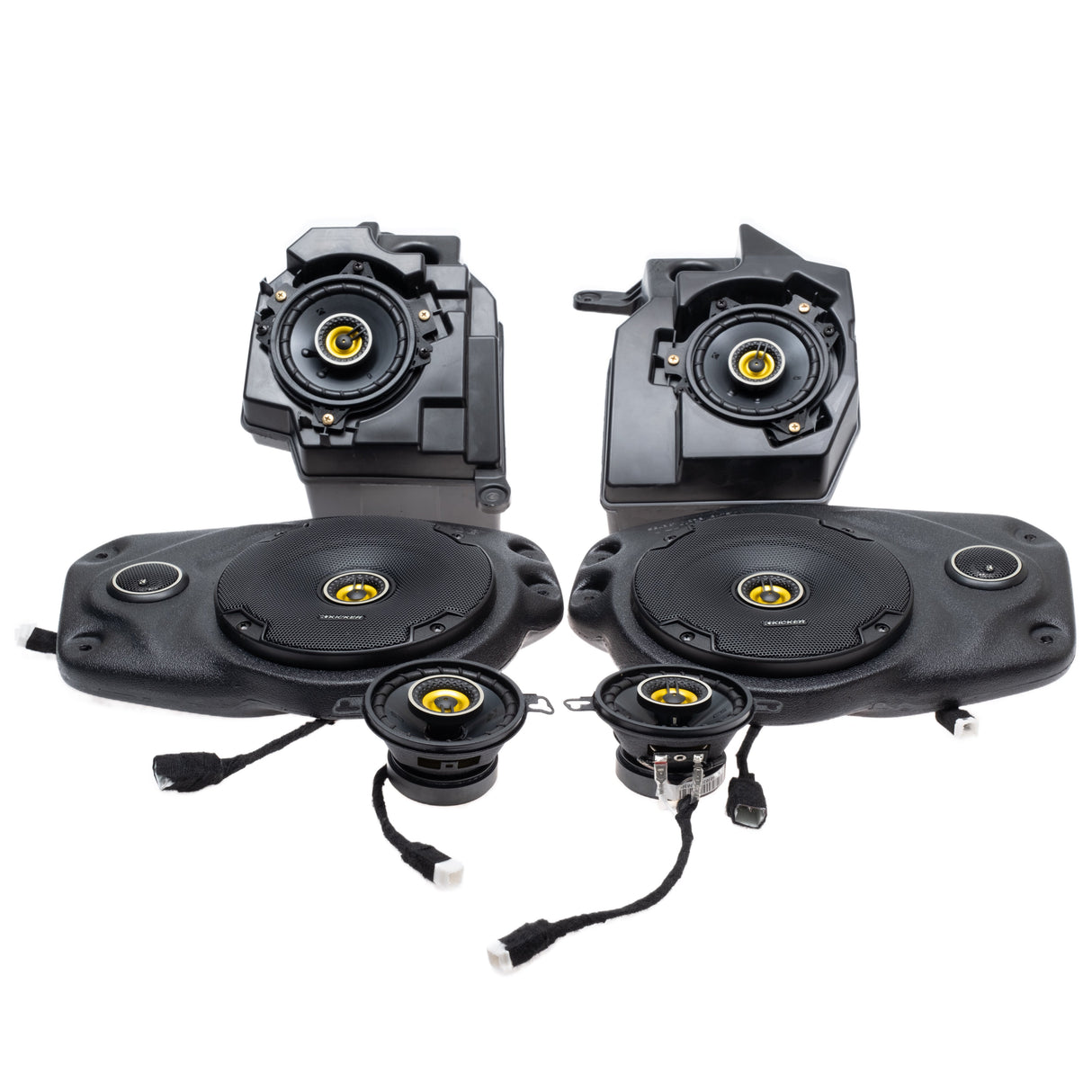 Kicker CS Complete Plug & Play Speaker Bundle Upgrade | '18-'23 JL/ '20-'23 JT