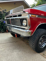 Engineered Vintage Shackle Bracket Tow Hooks - 1967-1977 Ford F-Series Engineered Vintage LLC