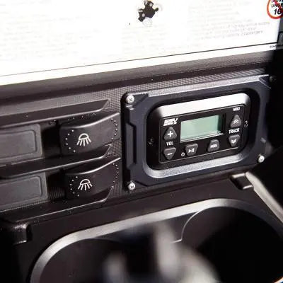 Yamaha Wolverine X4 Audio Pod System with MRB3 Dash Kit and Overhead Front Speaker Pods SSV Works