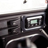 Yamaha Wolverine X4 Audio Pod System with MRB3 Dash Kit and Overhead Front Speaker Pods SSV Works